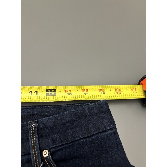 Chicos Dark Wash The So Lifting Crop Jeans Size 0.5 (6 - 30/23) Straight Stretch - Picture 10 of 13